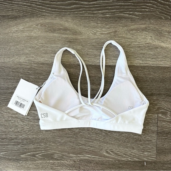 NWT CSB Activluxe Aly Crop — White - Picture 4 of 7